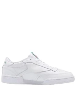 Reebok Club C 85 Int-White/Green -Chaussures Promotion Boutique 100000155 4