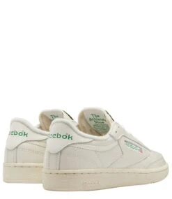 Reebok Club C 85 Vintage Chalk/Alabaster/Glen Green -Chaussures Promotion Boutique 100007797 3