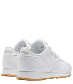 Classic Leather Ftwr White/Pure Grey/Reebok Rubber Gum -Chaussures Promotion Boutique 100008495 3