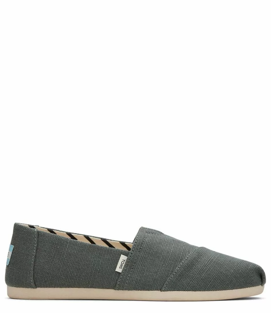 Toms Heritage Canvas Alpargata Green 1 Toms Heritage Canvas Alpargata Green