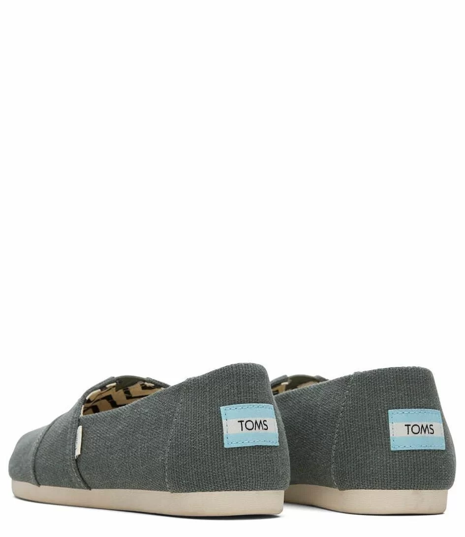 Toms Heritage Canvas Alpargata Green 4 Toms Heritage Canvas Alpargata Green – Image 4