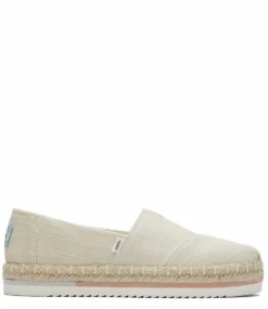 Toms Espadrille Alpargata Platform Rope Natural
