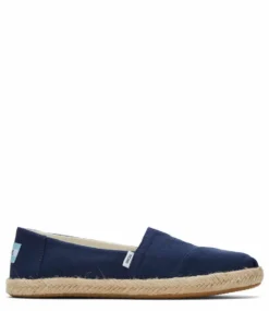 Toms Alpargata Recycled Cotton Rope Espadrille Navy