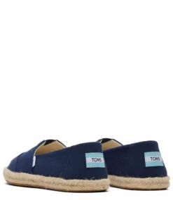 Toms Alpargata Recycled Cotton Rope Espadrille Navy -Chaussures Promotion Boutique 10019674 3 jpg