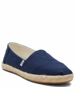 Toms Alpargata Recycled Cotton Rope Espadrille Navy -Chaussures Promotion Boutique 10019674 4 jpg