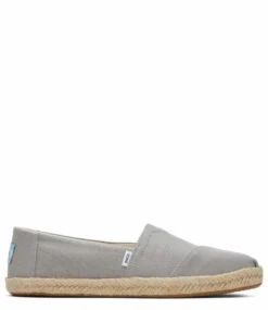 Toms Alpargata Recycled Cotton Rope Espadrille Grey