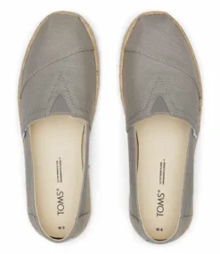 Toms Alpargata Recycled Cotton Rope Espadrille Grey -Chaussures Promotion Boutique 10019690 5 jpg