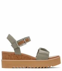 Toms Stetchr Woven Ruched Diana Grey