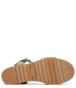 Toms Stetchr Woven Ruched Diana Grey -Chaussures Promotion Boutique 10019753 4