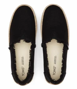 Toms Canvas Valcia Espadrilles Black -Chaussures Promotion Boutique 10019795 5 jpg