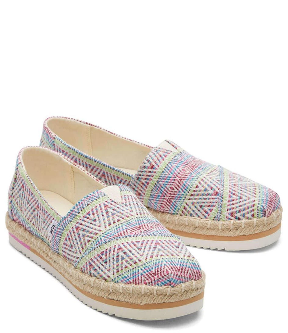 Toms Diamond Global Woven Espadrilles Natural 2 Toms Diamond Global Woven Espadrilles Natural – Image 2