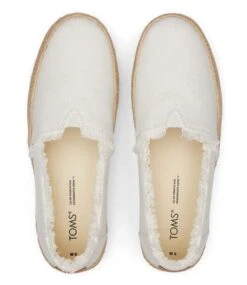 Toms Valcia Canvas Platform Espadrilles White 10 Toms Valcia Canvas Platform Espadrilles White -Chaussures Promotion Boutique 10019820 5