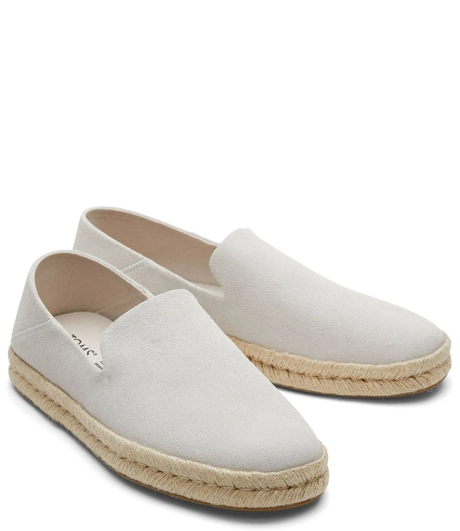 Toms Santiago Putty Suede Espadrille Grey 2 Toms Santiago Putty Suede Espadrille Grey – Image 2