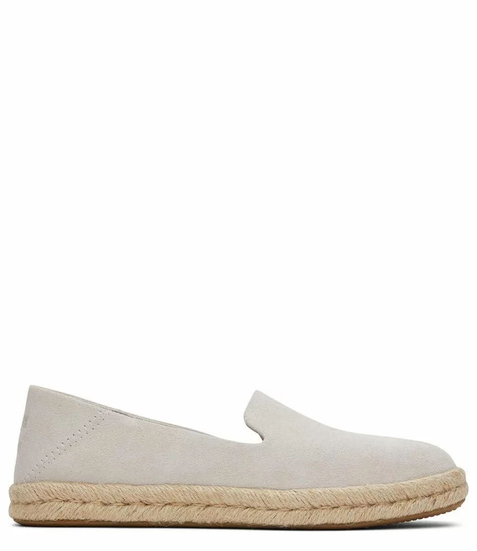 Toms Putty Suede Santiago Espadrilles Grey 1 Toms Putty Suede Santiago Espadrilles Grey