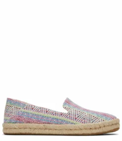 Toms Santiago Global Woven Espadrilles Natural