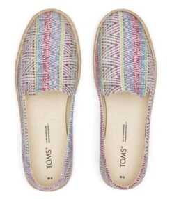 Toms Santiago Global Woven Espadrilles Natural -Chaussures Promotion Boutique 10019909 5
