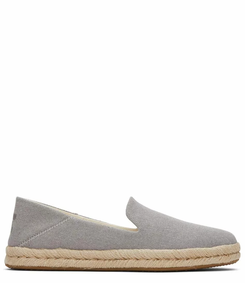 Toms Santiago Recycled Cotton Canvas Grey 1 Toms Santiago Recycled Cotton Canvas Grey