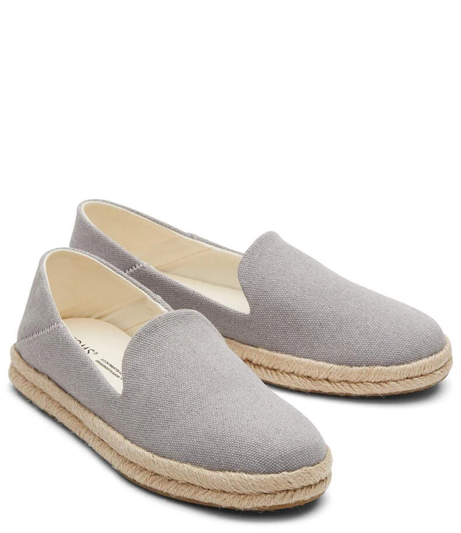 Toms Santiago Recycled Cotton Canvas Grey 2 Toms Santiago Recycled Cotton Canvas Grey – Image 2