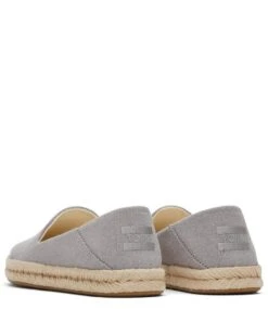 Toms Santiago Recycled Cotton Canvas Grey 8 Toms Santiago Recycled Cotton Canvas Grey -Chaussures Promotion Boutique 10019922 3