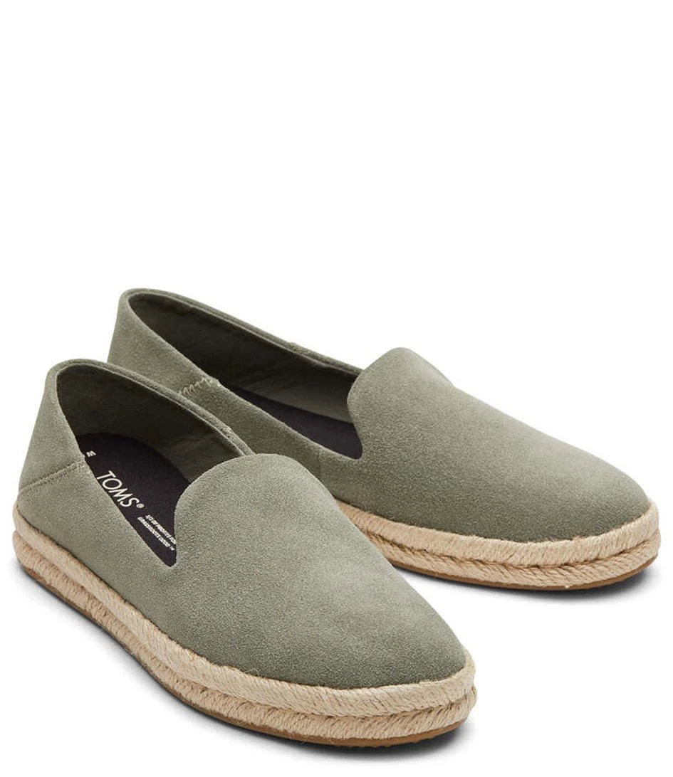 Toms Santiago Suede Espadrilles Grey 2 Toms Santiago Suede Espadrilles Grey – Image 2