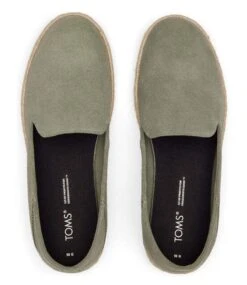 Toms Santiago Suede Espadrilles Grey 10 Toms Santiago Suede Espadrilles Grey -Chaussures Promotion Boutique 10020070 5