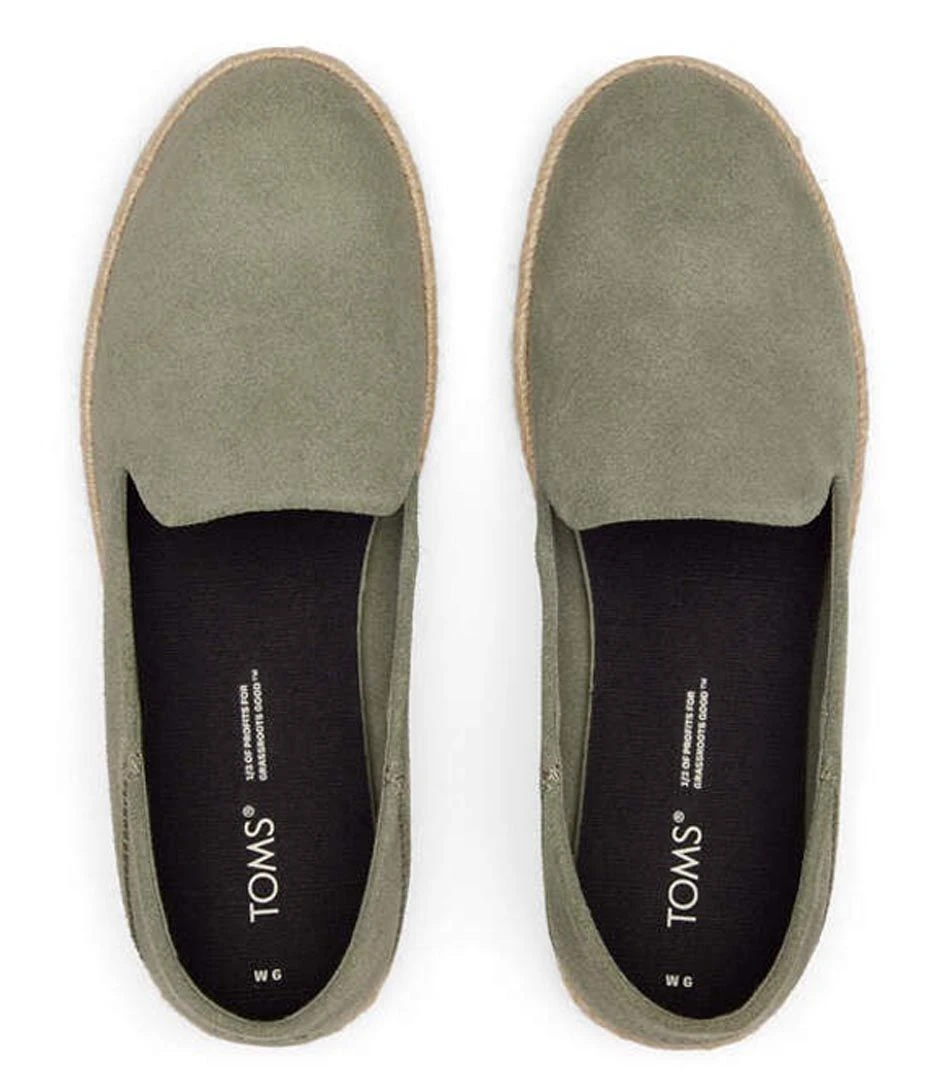 Toms Santiago Suede Espadrilles Grey 5 Toms Santiago Suede Espadrilles Grey – Image 5