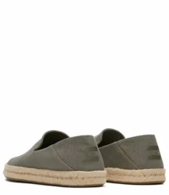 Toms Santiago Espadrille Canvas Grey -Chaussures Promotion Boutique 10020071 3 jpg