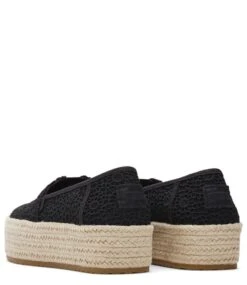 Toms Valencia Espadrille Black -Chaussures Promotion Boutique 10020701 001 3