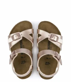 Birkenstock Rio Kids BF Electric Metallic Narrow Copper -Chaussures Promotion Boutique 1012520 4 jpg