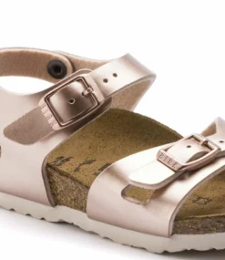 Birkenstock Rio Kids BF Electric Metallic Narrow Copper -Chaussures Promotion Boutique 1012520 5 jpg
