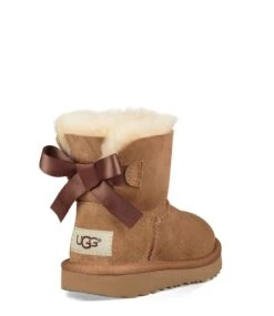 Ugg Mini Bailey Bow II Chestnut 8 Ugg Mini Bailey Bow II Chestnut -Chaussures Promotion Boutique 1017397t che 3