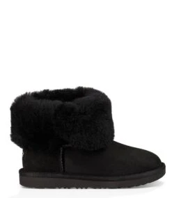 Ugg K Bailey Button II Black -Chaussures Promotion Boutique 1017400k black 4