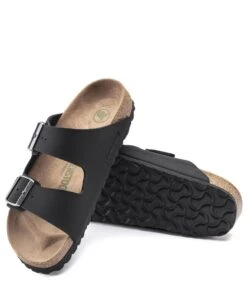 Birkenstock Arizona BFBC Earthy Vegan VEG Regular Black 10 Birkenstock Arizona BFBC Earthy Vegan VEG Regular Black -Chaussures Promotion Boutique 1019115 5