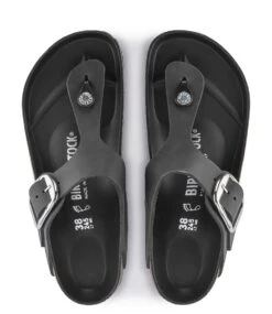 Birkenstock Gizeh Big Buckle Oiled Leather Narrow Black 11 Birkenstock Gizeh Big Buckle Oiled Leather Narrow Black -Chaussures Promotion Boutique 1023337 6