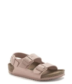 Birkenstock Milano Kids Vegan Textile Soft Pink