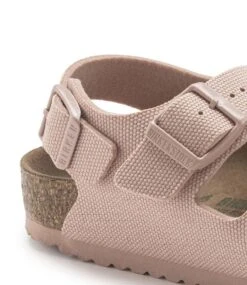 Birkenstock Milano Kids Vegan Textile Soft Pink -Chaussures Promotion Boutique 1024352 6