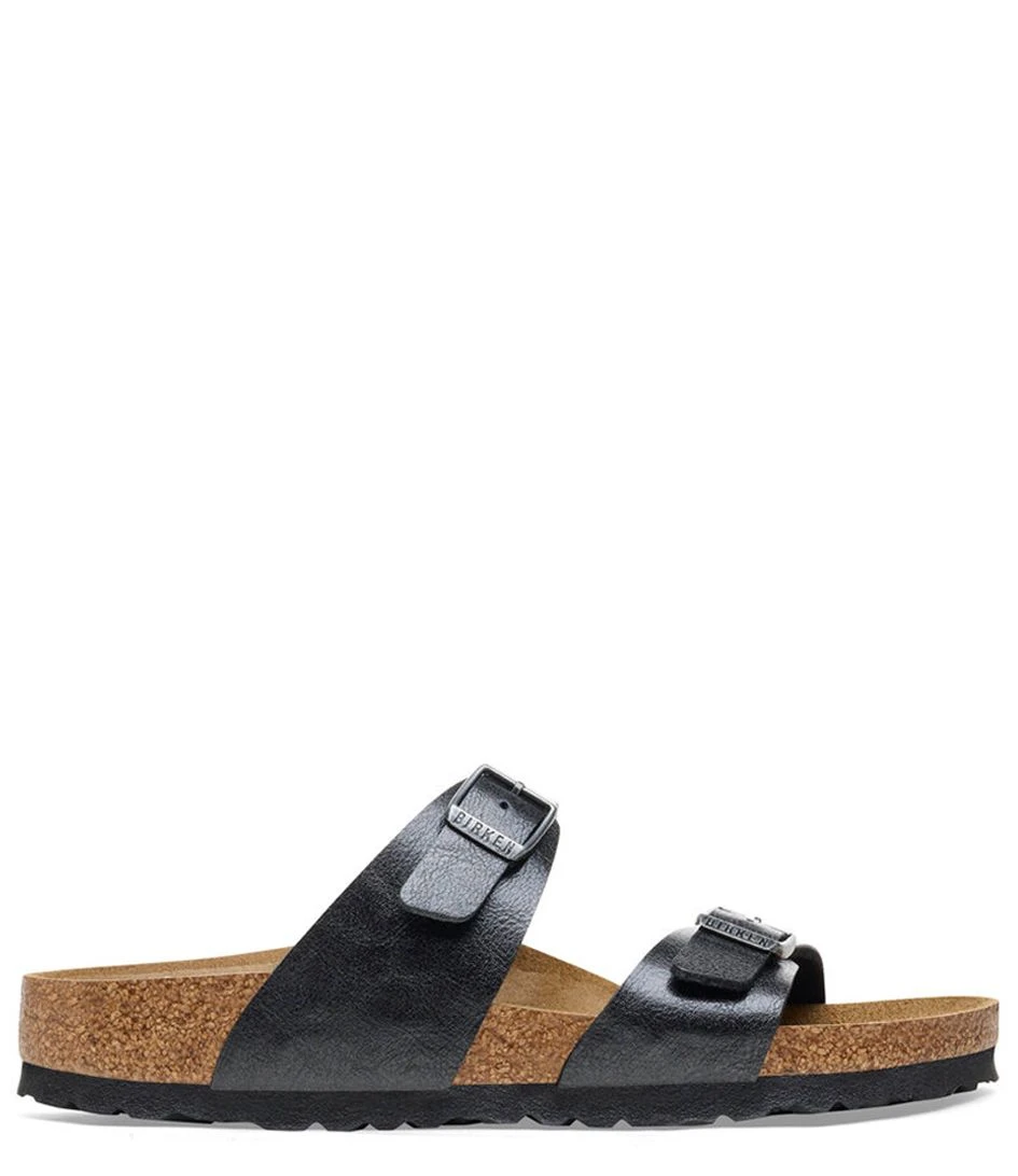 Birkenstock Sydney Birko-Flor Regular Graceful Licorice 2 Birkenstock Sydney Birko-Flor Regular Graceful Licorice – Image 2