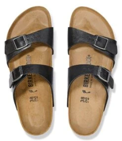 Birkenstock Sydney Birko-Flor Regular Graceful Licorice 10 Birkenstock Sydney Birko-Flor Regular Graceful Licorice -Chaussures Promotion Boutique 1026524 5