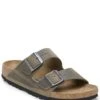 Birkenstock Arizona Oiled Leather Regular Faded Khaki