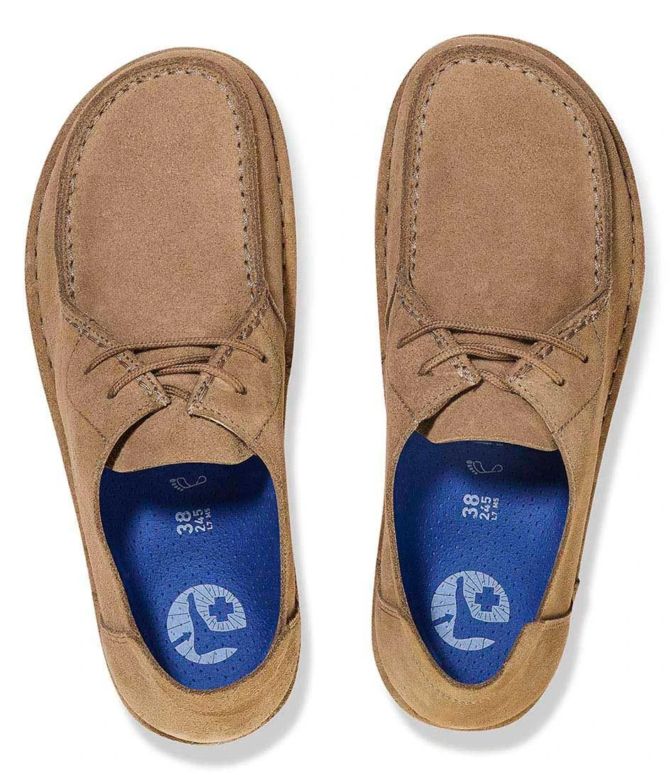 Birkenstock Utti Lace Suede Leather Regular Gray Taupe 5 Birkenstock Utti Lace Suede Leather Regular Gray Taupe – Image 5