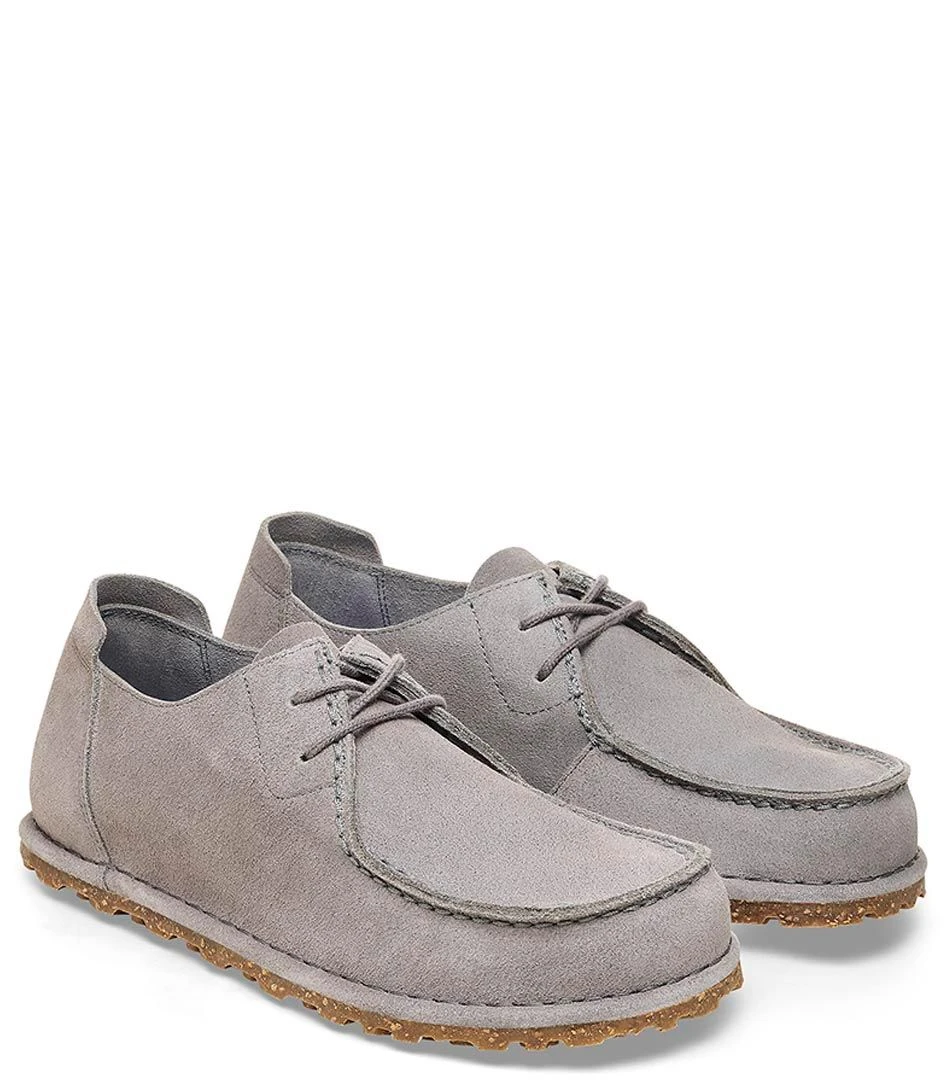Birkenstock Utti Lace Suede Leather Narrow Whale Gray 3 Birkenstock Utti Lace Suede Leather Narrow Whale Gray – Image 3