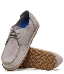 Birkenstock Utti Lace Suede Leather Narrow Whale Gray 9 Birkenstock Utti Lace Suede Leather Narrow Whale Gray -Chaussures Promotion Boutique 1027312 4