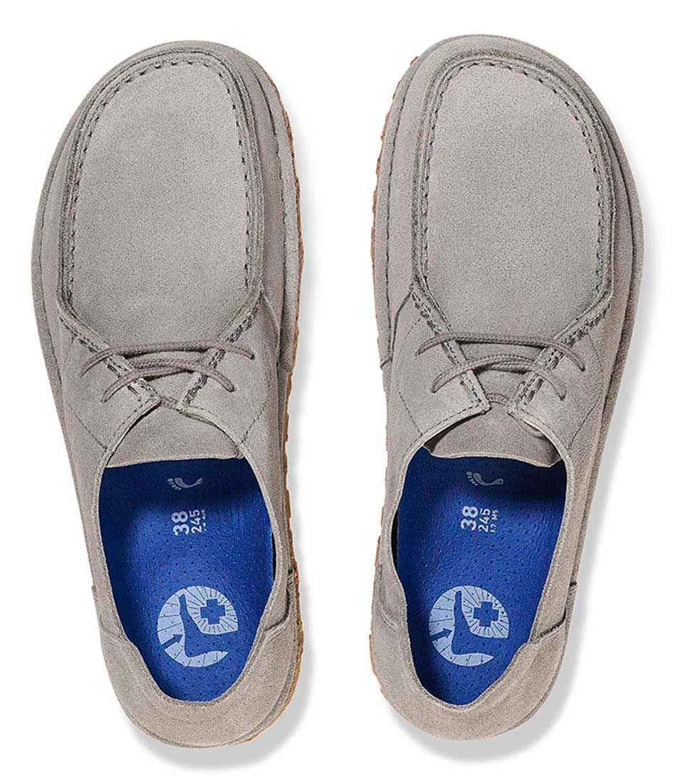 Birkenstock Utti Lace Suede Leather Narrow Whale Gray 5 Birkenstock Utti Lace Suede Leather Narrow Whale Gray – Image 5