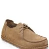 Birkenstock Utti Lace Suede Leather Narrow Gray Taupe