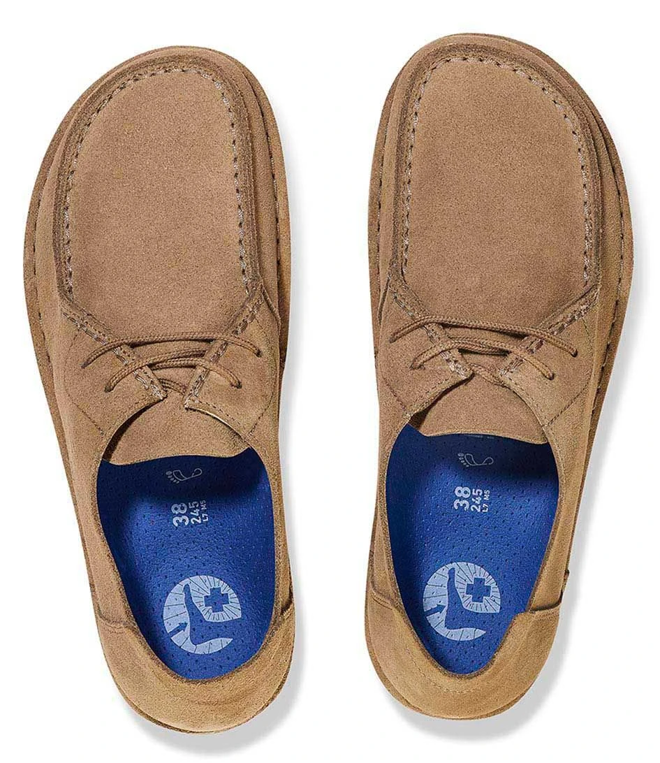 Birkenstock Utti Lace Suede Leather Narrow Gray Taupe 5 Birkenstock Utti Lace Suede Leather Narrow Gray Taupe – Image 5