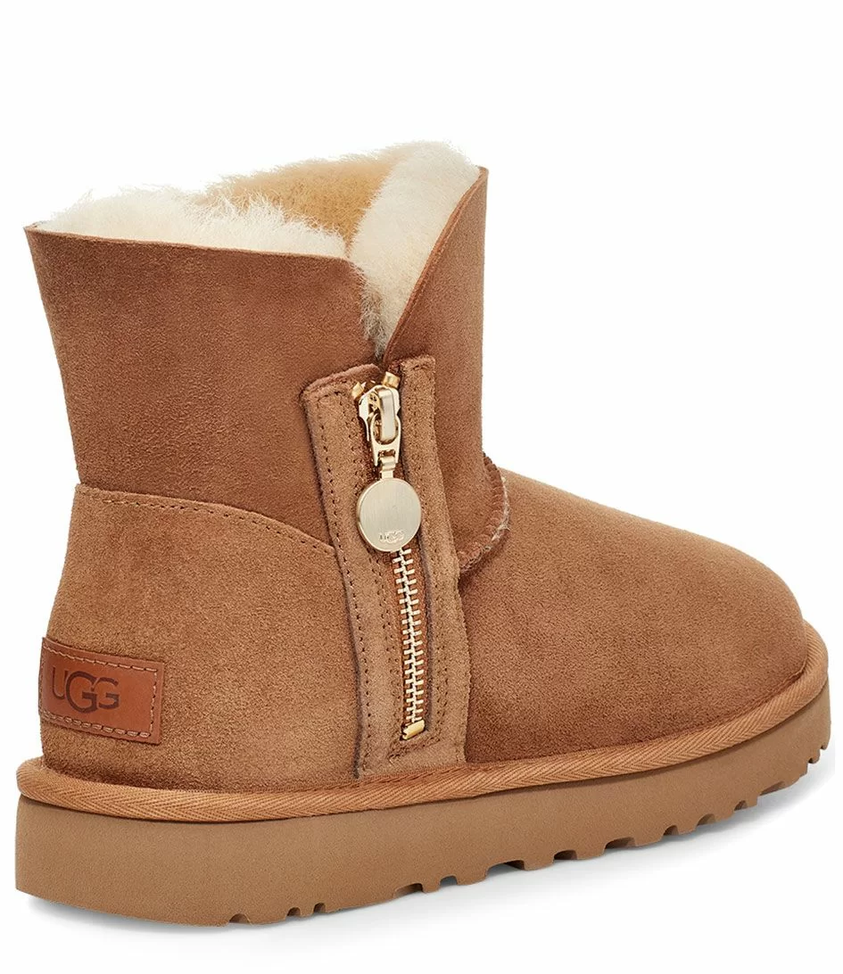 Ugg W Bailey Zip Mini Chestnut 3 Ugg W Bailey Zip Mini Chestnut – Image 3