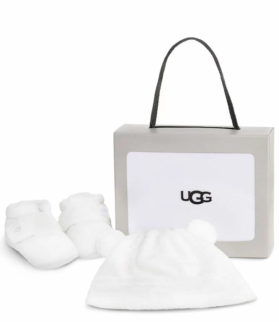 Ugg Infants Bixbee And Beanie Blanc De Blanc 1 Ugg Infants Bixbee And Beanie Blanc De Blanc