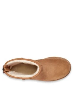 Ugg Classic Short Logo Zip Chestnut -Chaussures Promotion Boutique 1122672 chestnut 5