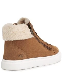 Ugg W Alameda Mid Zip Chestnut -Chaussures Promotion Boutique 1130783 che 4