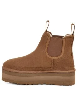 Ugg W Neumel Platform Chelsea Chestnut 8 Ugg W Neumel Platform Chelsea Chestnut -Chaussures Promotion Boutique 1134526 che 3